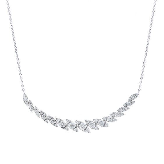 Halskette Babila Milano Dame Magic Collection in Weißgold Diamante 1.89 Ct 286667BB - 286667BB